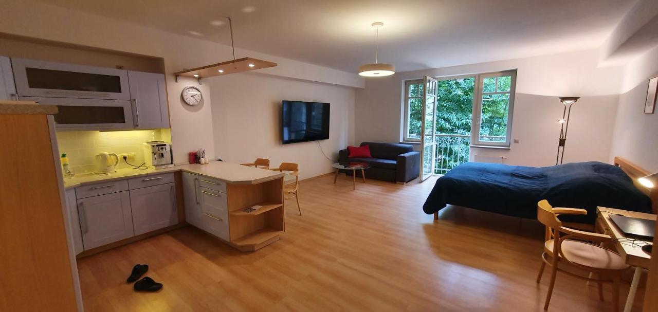 Apartman 46M2 S Balkonem V Lazenskem Centru Карлові Вари Екстер'єр фото